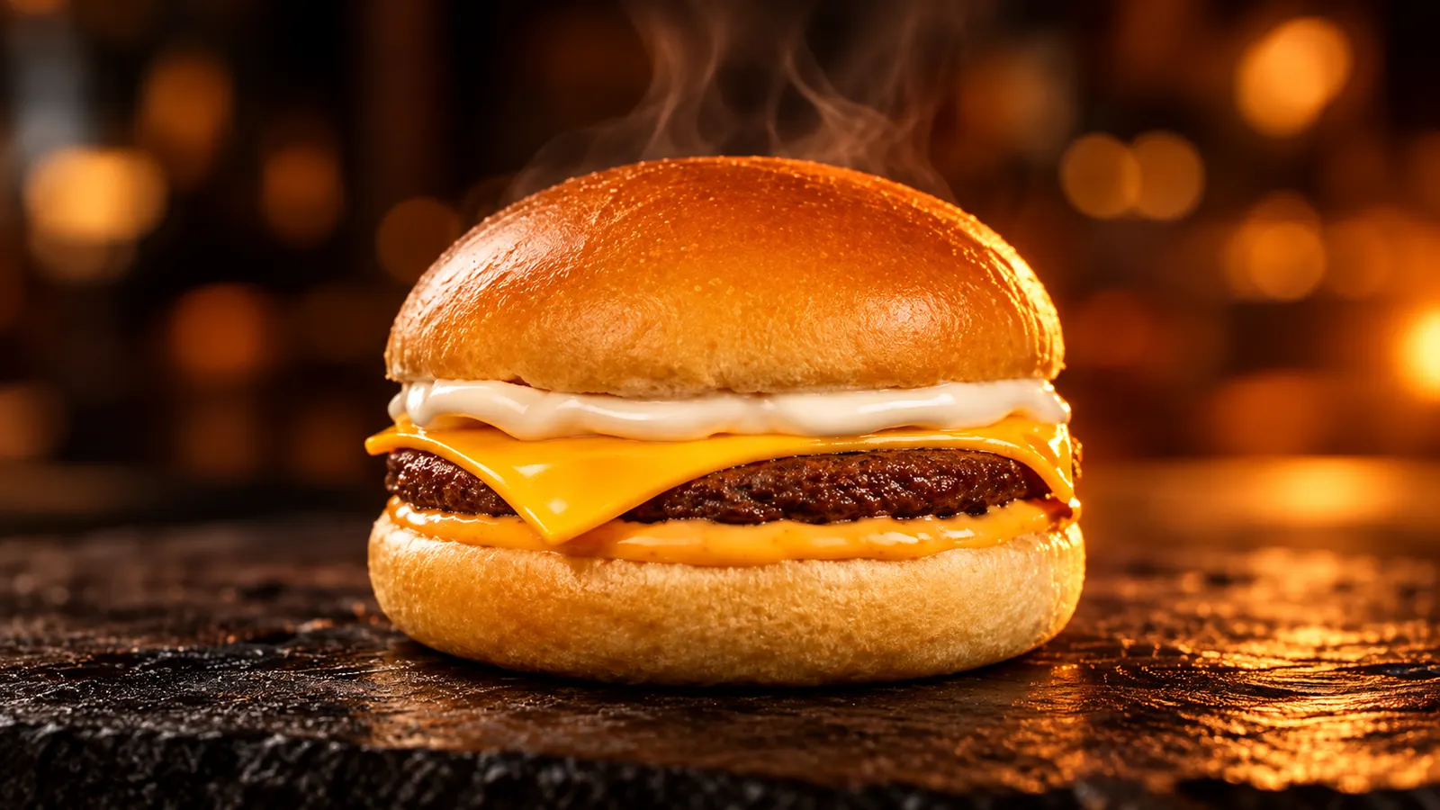 Foto real do Burger